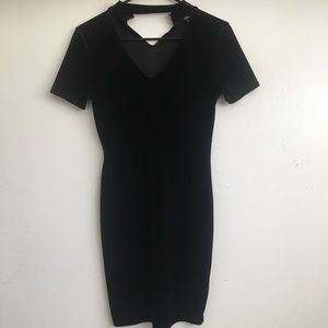 Velvet Black Dress